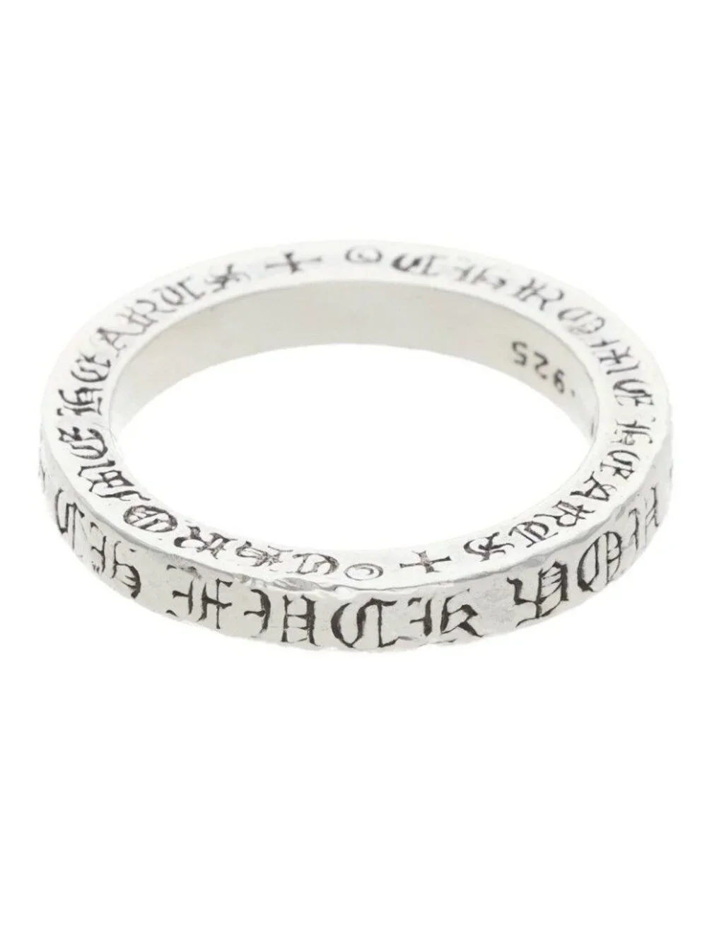 Chrome Hearts Spacer Silver Ring